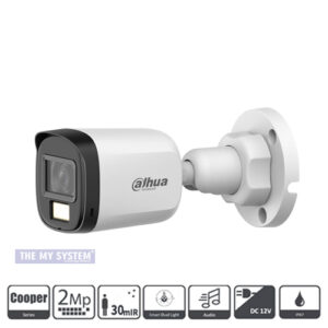 DH-HAC-B1A21-U-IL-A  DAHUA  2MP SMART DUAL LIGHT HDCVI FIXED-FOCAL BULLET CAMERA