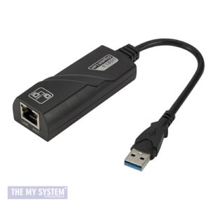 Ethernet Adapter Gigabit USB3.0 Ethernet Adapter Network Adapter Gigabit LAN 10/ 100/ 1000 Mbps LAN Network for PC Mac