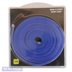 Neon Cable Flexible Strip Light 5M (Blue) 12VDC