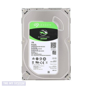 Seagate HDD Internal 1 TB BarraCuda SATA 3.5 Computer Hard Disk Drive - Silver