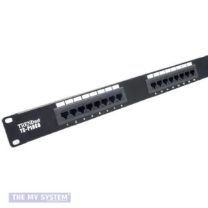 TRENDnet 16-port Cat5/5e Unshielded Patch Panel (Certified Refurbished)
