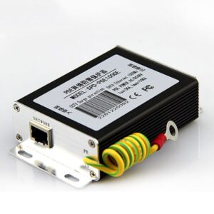 IP Camera Network POE Switch RJ45 & SPD-POE1000E Surge Protector Surge Protective Device Lightning Arrester, SPD for 1000M Ethernet Network